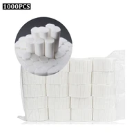 1000pcspack dental disposable cotton rolls clinic dental treatment absorbent medical supplies teeth care tool oral health