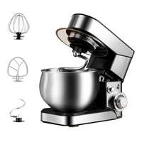 5 5l kitchen food mixer stainless steel bowl cream egg whisk blender cake dough bread mixer maker machine 6 speed