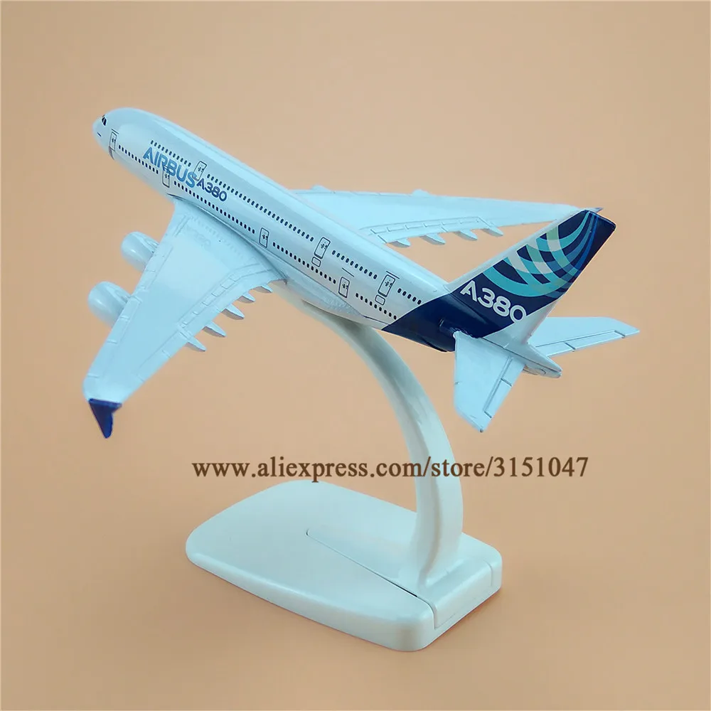 16 см Прототип Air A380 Airbus 380 Airlines ProtoMech модель самолета из сплава металла литье под