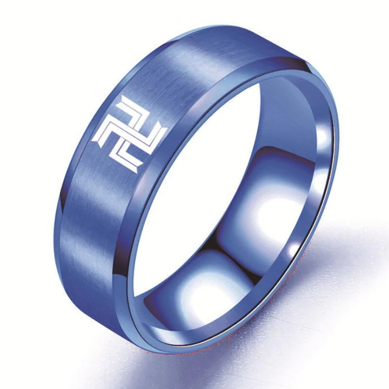 AsJerlya 8 мм аниме Токио Мстители логотип металлическая нержавеющая сталь для