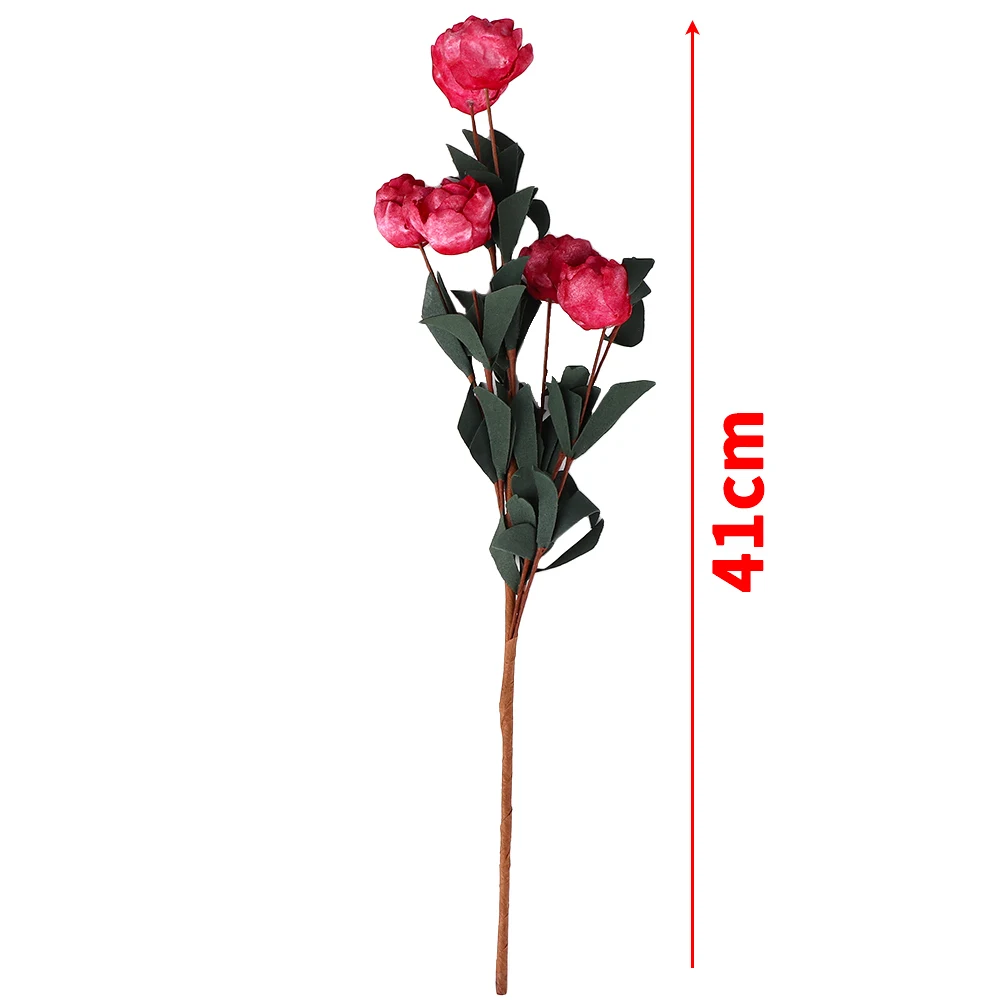 6 голов/букет розы Декор Искусственный цветок домашний декор имитация поддельных