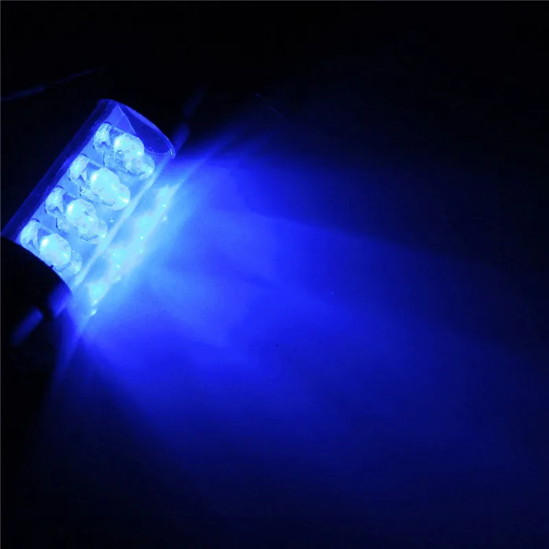 4 шт./лот интерьерные лампочки и синий светодиодный лампы тюнинг света