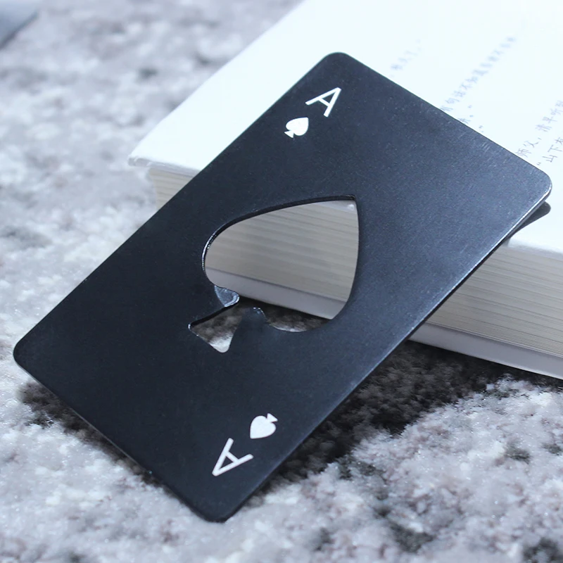 Горячая Распродажа покера пивная открывалка для бутылок Высокое качество Сталь