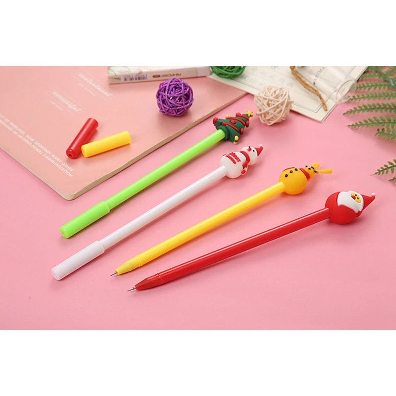 

Christmas Gel Pen Cartoon Creative Learning Stationery Student Water-Based Pen Suitable for Cute Christmas Prize(48 Pcs)