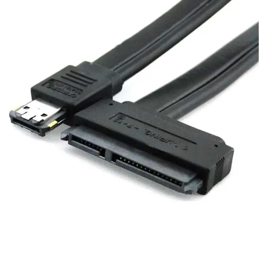 Двухмощный eSATA USB 12В 5В комбинированный к 22Pin SATA кабель жесткого диска Высокая MOSUNX