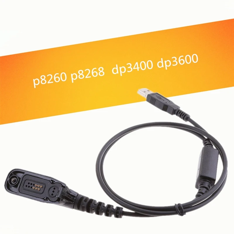 USB Кабель для программирования шнур Motorola Radio XPR XIR DP DGP APX серии Walkie Talkie L type