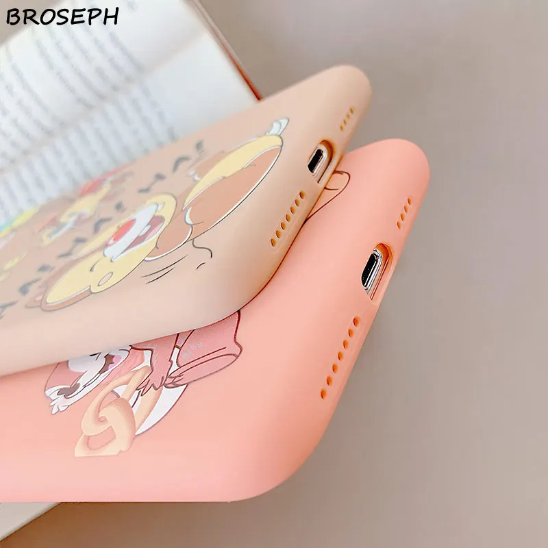 Милый мультяшный чехол для телефона iPhone 7 8 6 6s Plus X XR роскошный s мягкий силиконовый