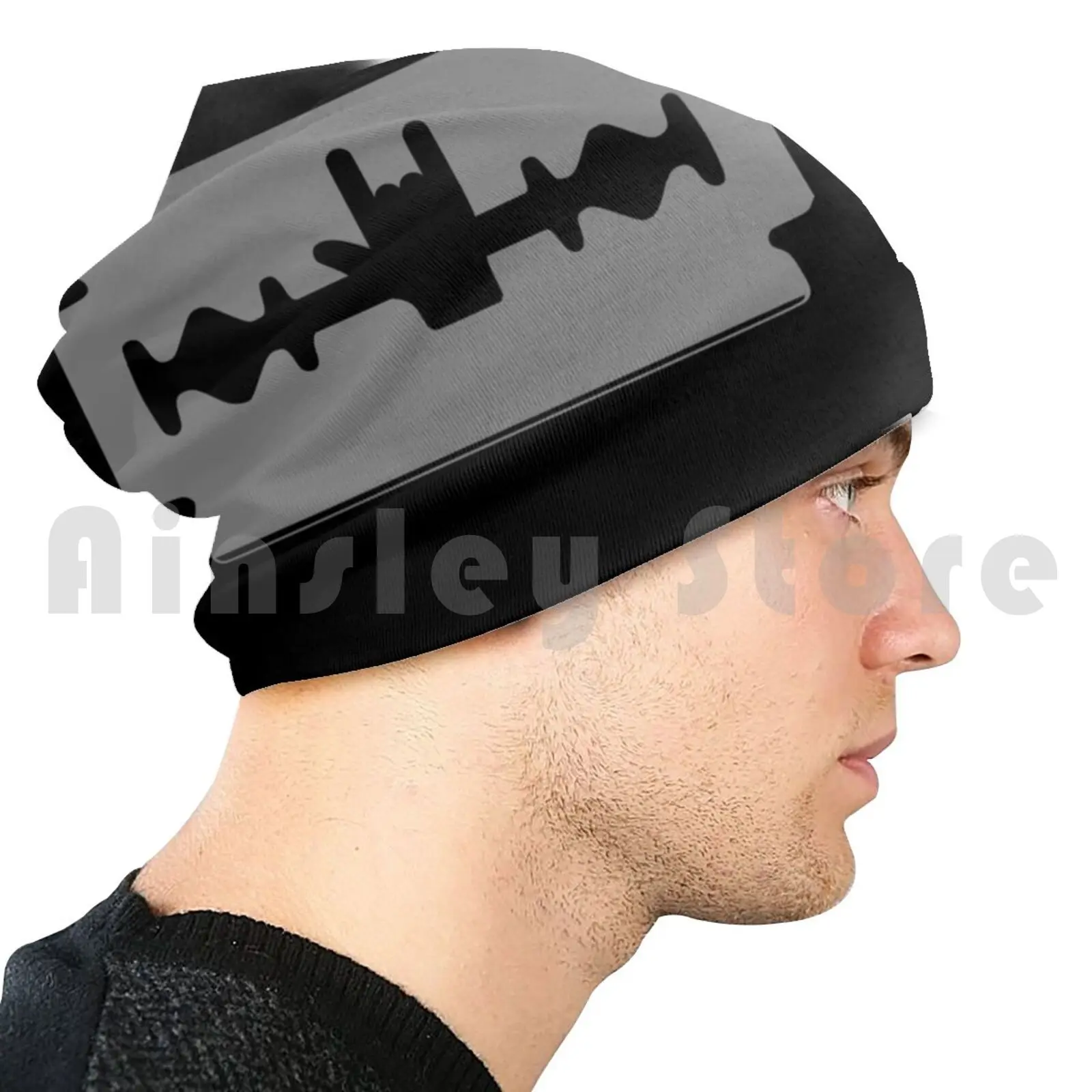 Металлическая шапка Metal Beanies Knit Hat Hip Hop Music Razer Fan Blind Guardian Concert Hard Electric Heavy on.