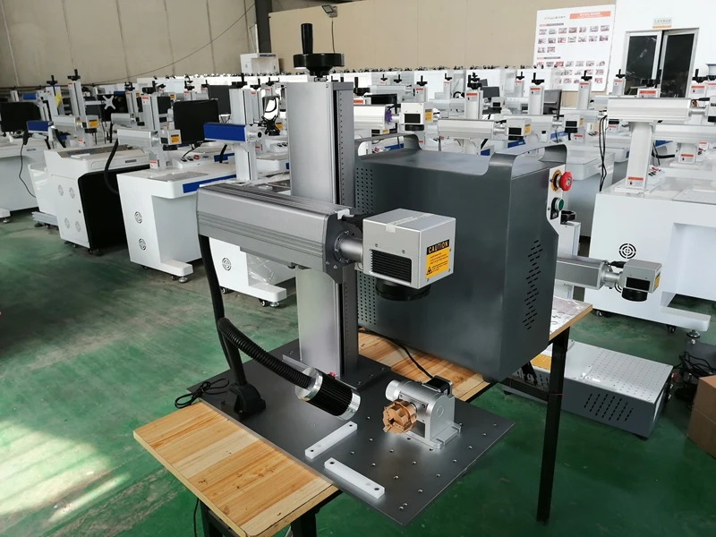 Китайская Фабрика ЧПУ волоконная лазерная маркировочная машина для металла jinan с