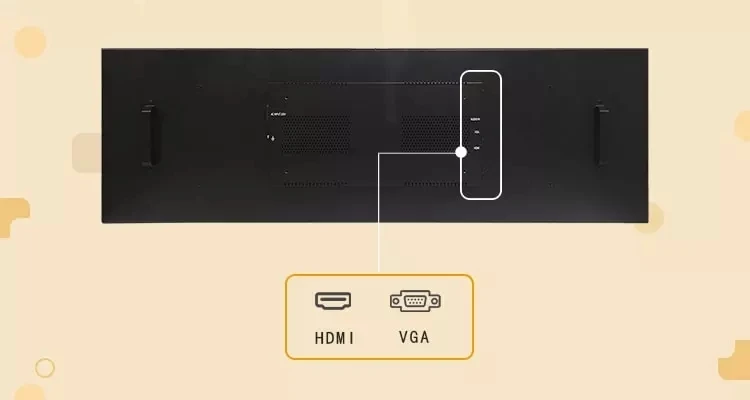 21 5 ''дюймовый светодиодный рекламный экран монитор ультра широкий ЖК дисплей