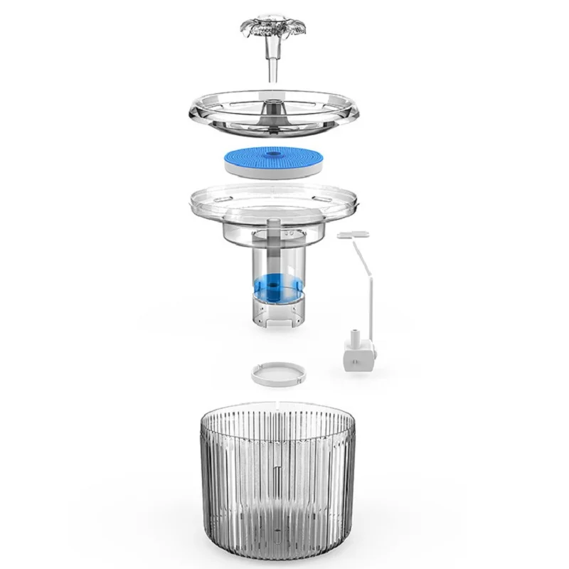 

Automatic Cat Water Fountain Pet Dog Drinking Bowl With Infrared Motion Sensor Water Dispenser Feeder LED Lighting Power Adapter