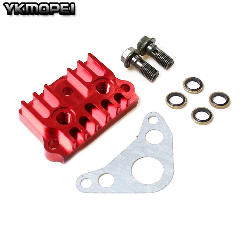 Масляный радиатор LF/YX 125cc 140cc с ЧПУ горизонтальная крышка цилиндра двигателя
