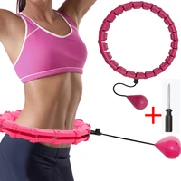 fitness smart sport hoop thin waist exercise detachable massage hoops fitness equipment gym home training weight loss fitness