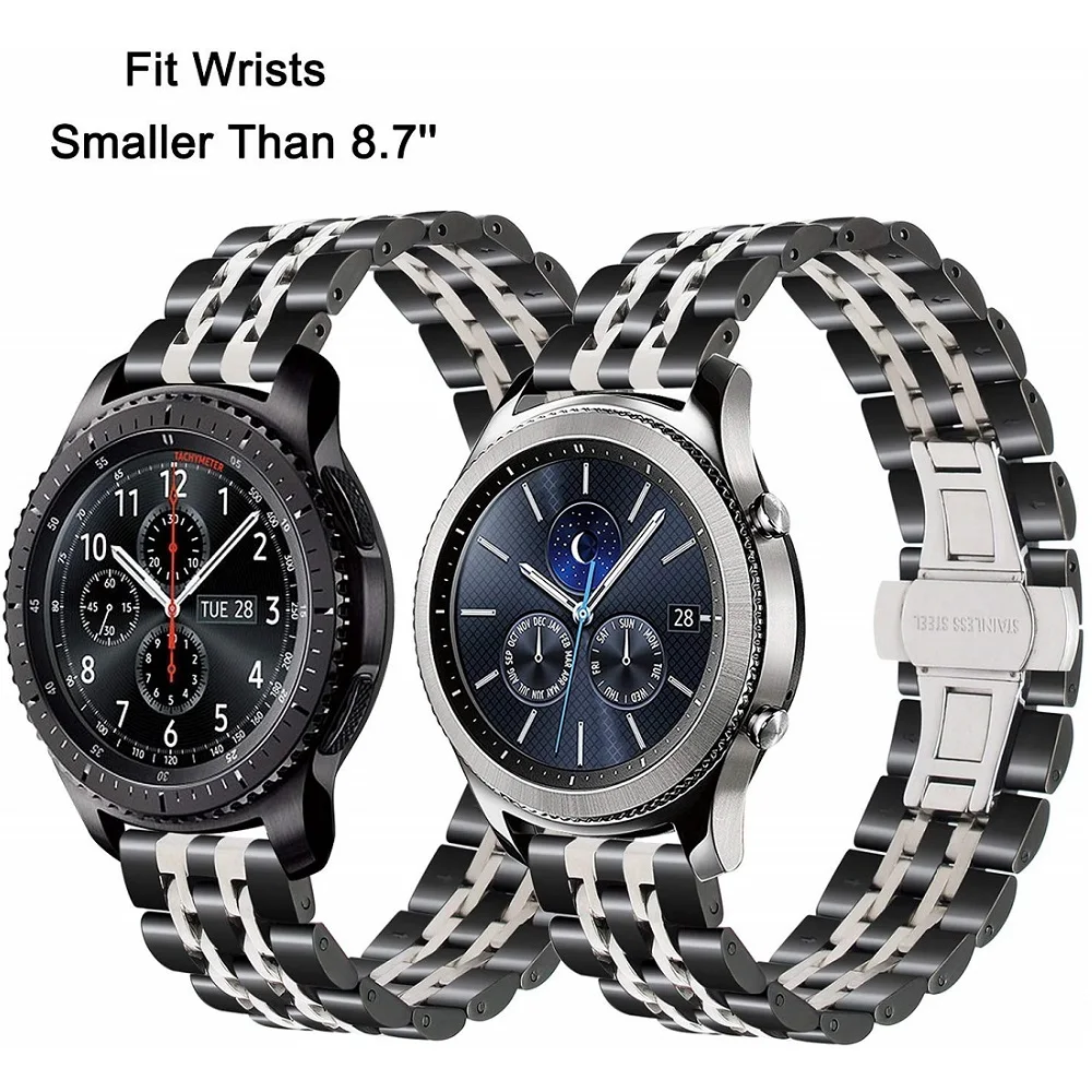 Ремешок 20 мм 22 для смарт часов браслет galaxy watch active 2 40 44 ремешок samsung gear s3 frontier/Classic 46