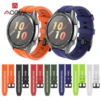 sport silicone watchband 22mm for huawei watch gt active classic honor magic quick release bracelet band strap for smart watch