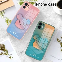 iphone case suitable for iphone13 12 11 pro x 7 8 plus xr xs se2 liquid glass apple straight silicone phone case iphone 11 cases