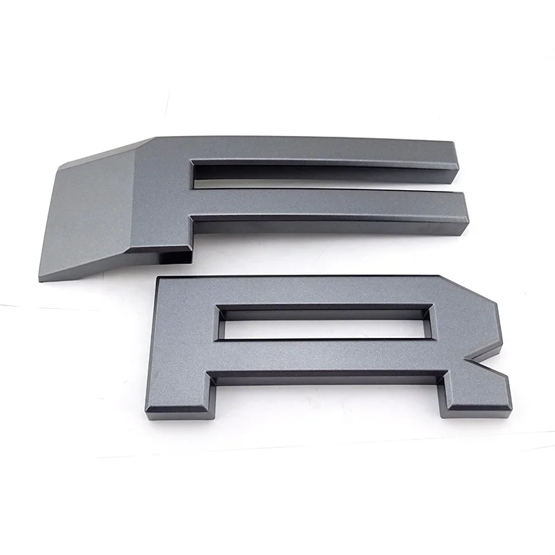 

Car Truck Raptor Style Grille Grill Letters Emblem Badge F&R F R for Ford F150 F-150 2015-2017