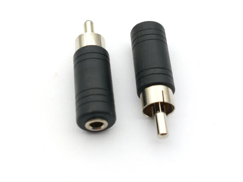 100 шт. 3 5 мм разъем Мама для аудиоконвертера RCA штекер | Обустройство дома
