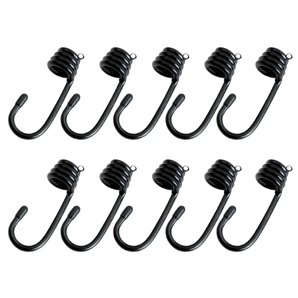 

10pcs Metal Hooks Multipurpose Spring Hook Wire Hook High-strength Hanger