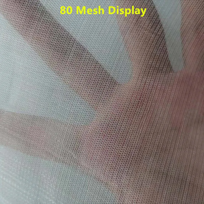 80 Mesh 5 м 3 размер 40~ 100 сетка PE нейлоновая сетка отпугиватель для борьбы с вредителями овощная фруктовая сетка Уход за растениями защита от москитных вредителей сетка - Цвет: 80 Mesh