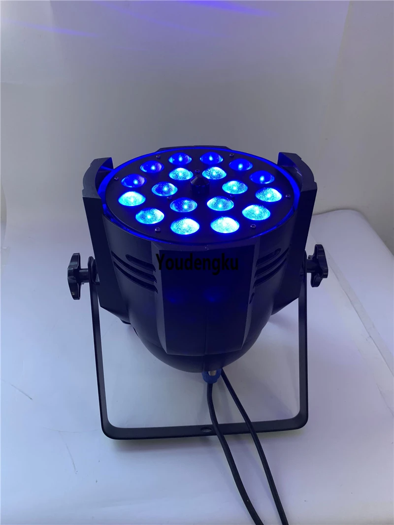 24 pcs 18*10W rgbw 4in1 dmx LED Par Light RGBW Stage par can zoom led light | Лампы и освещение
