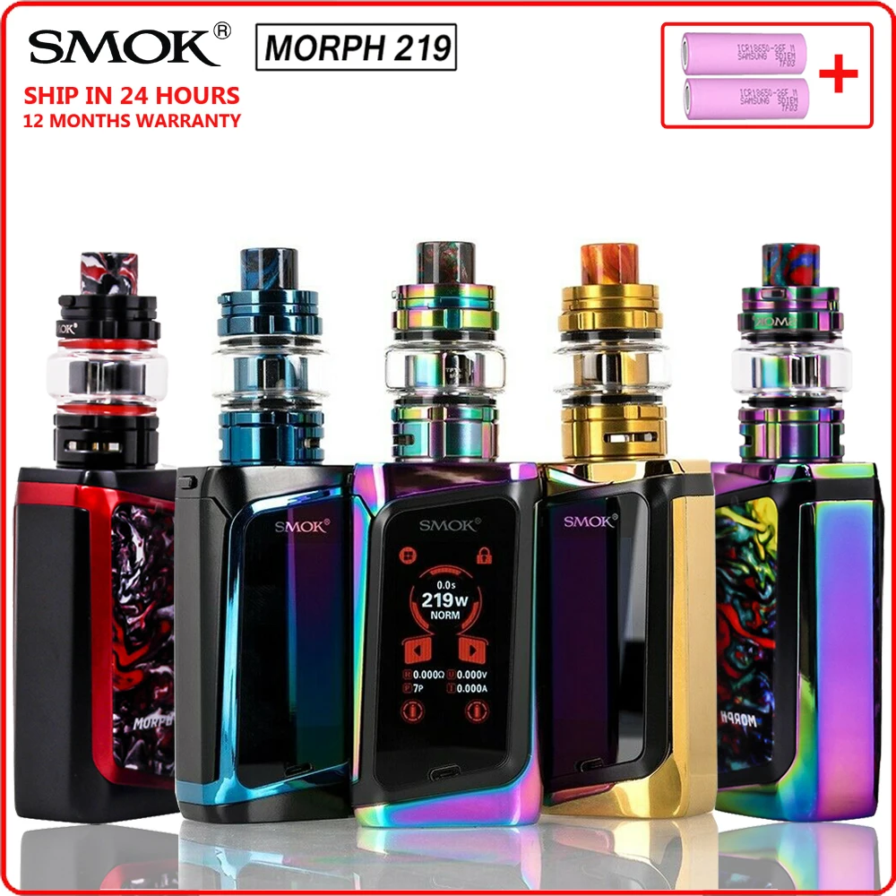 Оригинальная электронная сигарета SMOK Morph 219 в комплекте Вт вейп бокс с баком для
