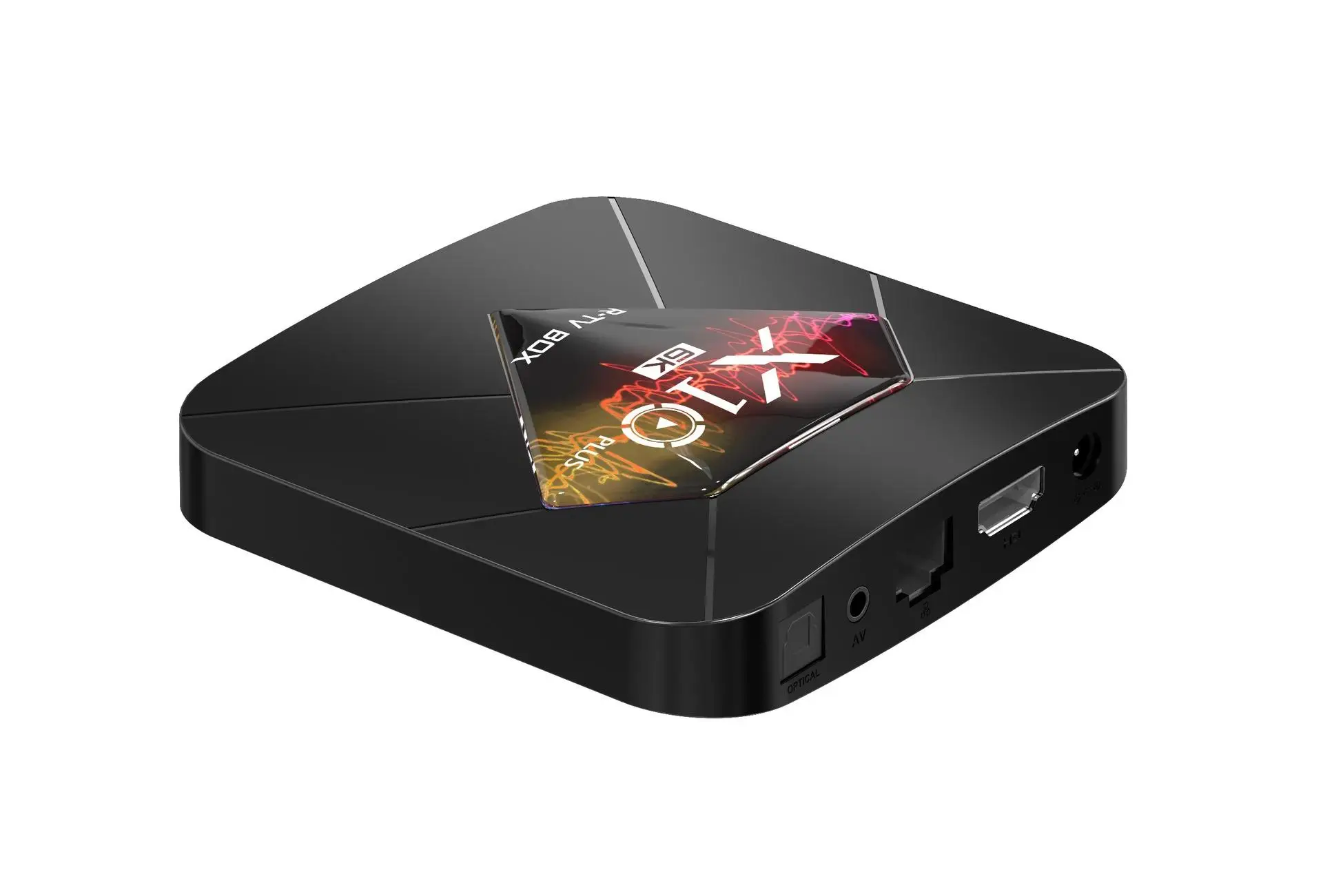 R-tv BOX X10 Plus Android 9,0 Smart tv Box Allwinner H6 2,4G WiFi 4 Гб ram 32 ГБ/64 Гб rom телеприставка USB3.0 H.265 6K медиаплеер