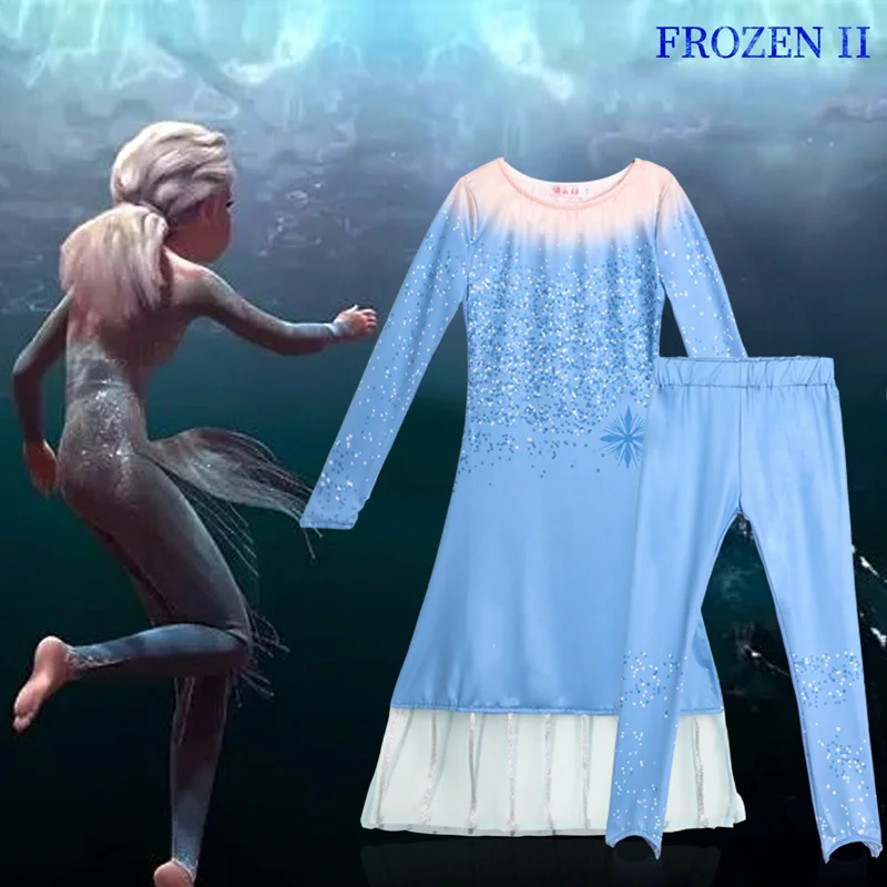 Платье для девочек вечерние платья принцесс на день рождения королевы мороза 2