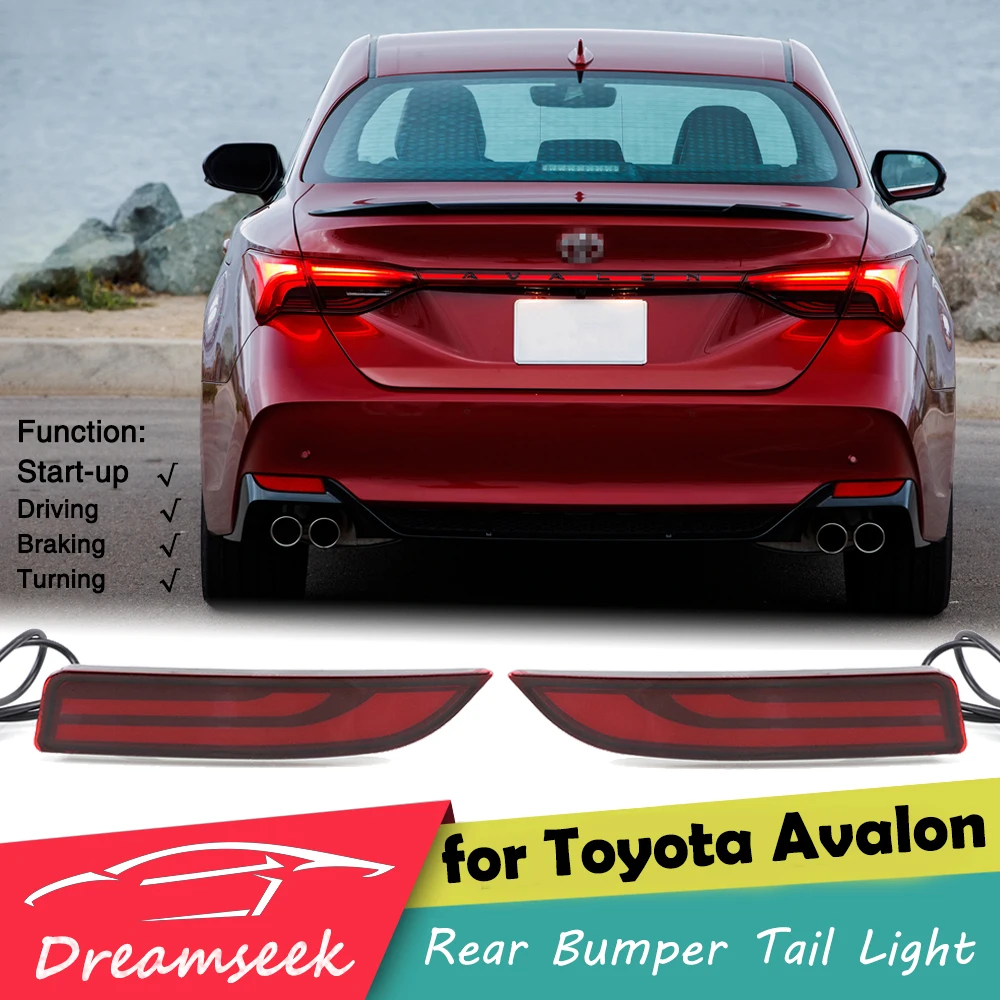 Светодиодный задний бампер с отражателем светильник для Toyota Avalon 2019 2020 стоп