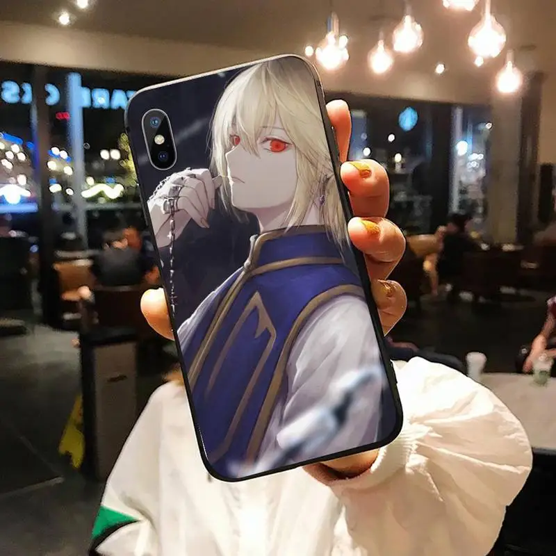 

Anime Kurapika HUNTERHUNTER Phone Case for iPhone 11 12 pro XS MAX 8 7 6 6S Plus X 5S SE 2020 XR