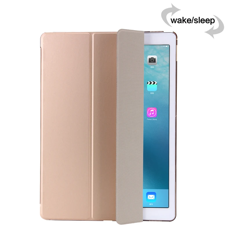 Для iPad mini5 Магнитный кожаный чехол прозрачный задняя крышка флип чехол тонкий стенд смарт-чехол для Apple iPad mini4 8 дюймов