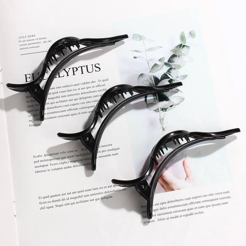 1pc New Fashion Women Hair Claws Girls Plastic Hairpins Hair Crab Hair Accessories for Women Girls Hair Clip Claw Clamp Headwear