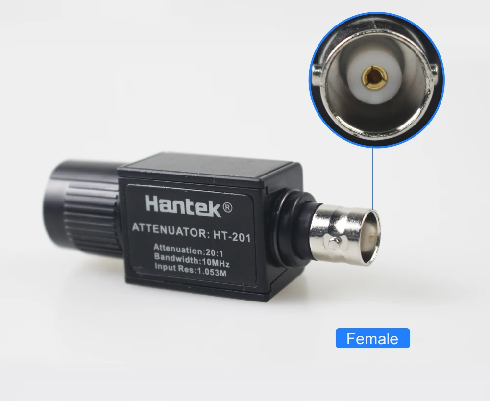 Hantek HT201 осциллограф 20:1 пассивный аттенюатор 300 в Max для Pico Hantek сигнала Attenuator10MHz пропускной способности HT201 интимные аксессуары