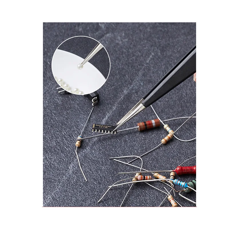 1 шт. пинцет Vetus ESD из нержавеющей стали|Промышленные пинцеты| |