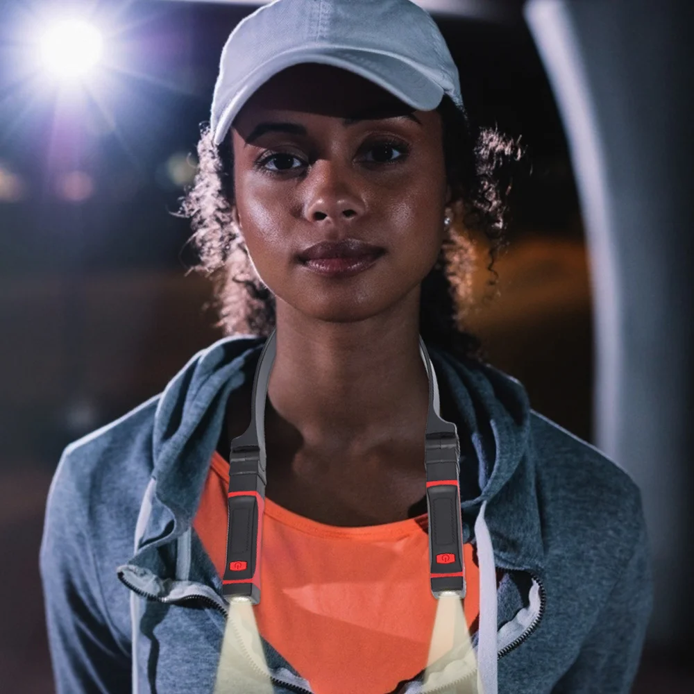 

1pc Practical Light Hands-Free Night Reading Light 2 Levels Brightness Light