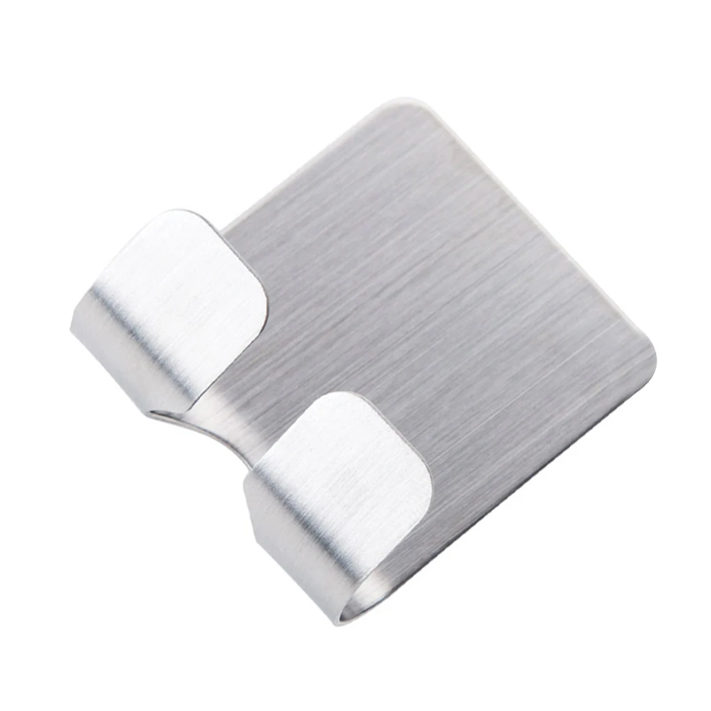 

Self Adhesive Stainless Steel Power Plug Holder Shaver Toothbrush Washroom Wall Cup Hook Organizers