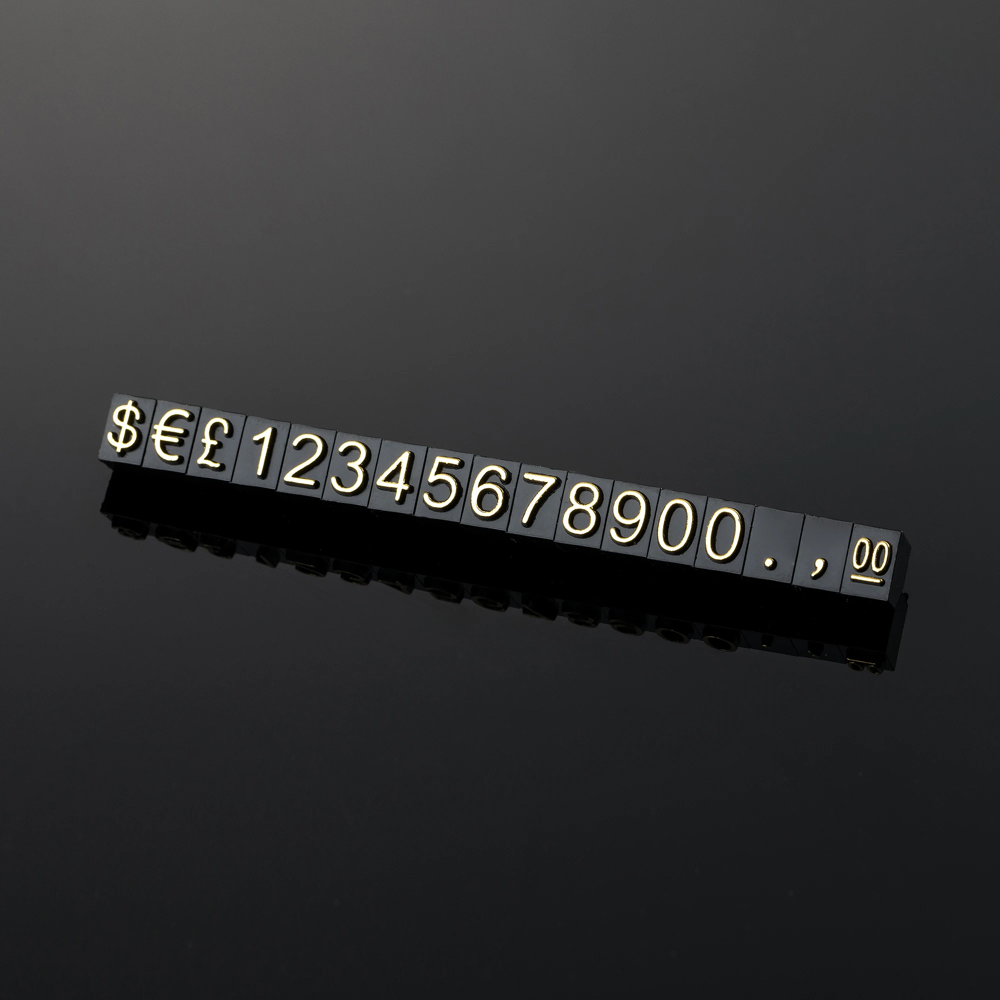 

Набор цифровых ценников для ювелирных изделий