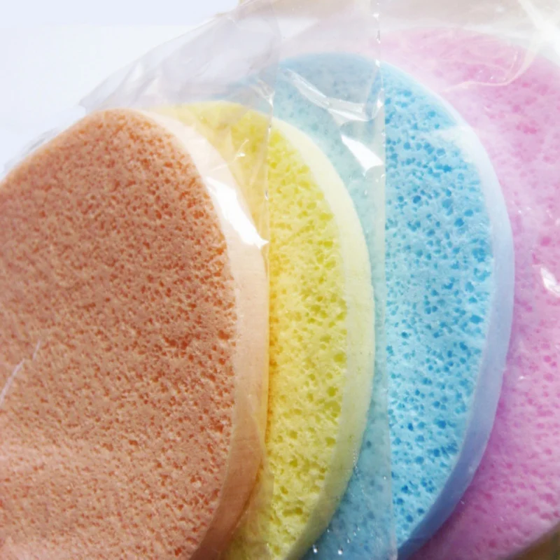 Очищающая губка для лица Губка отшелушивания очищающий спонж из натурального