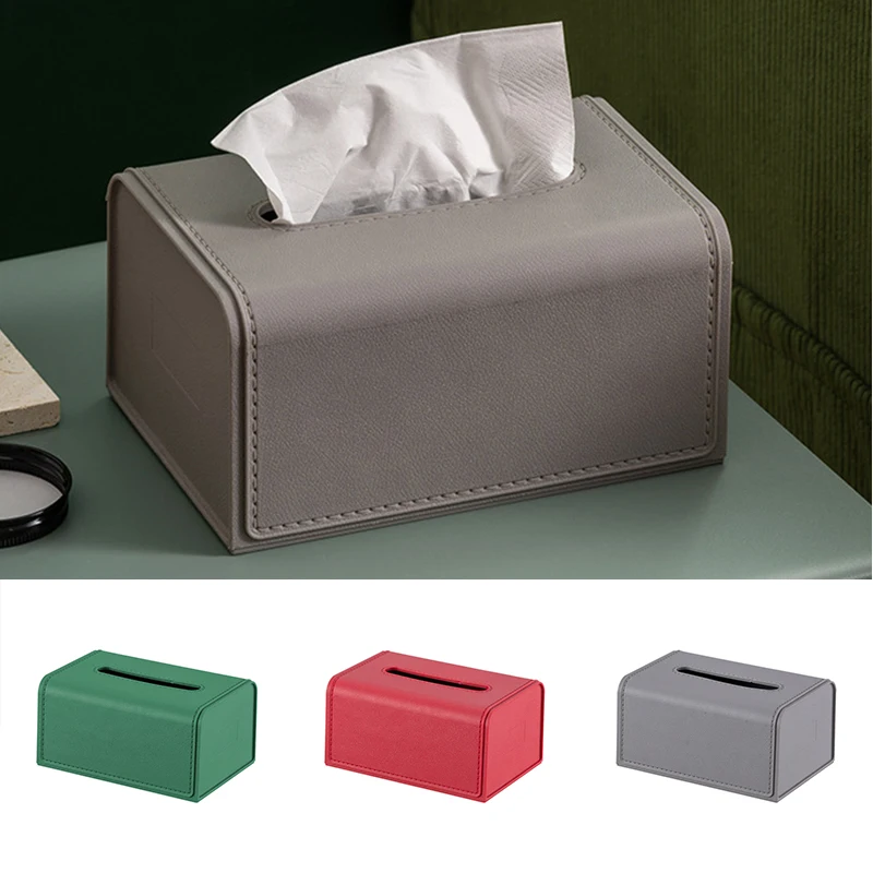 

Тканевая коробка с кожаной текстурой для гостиной