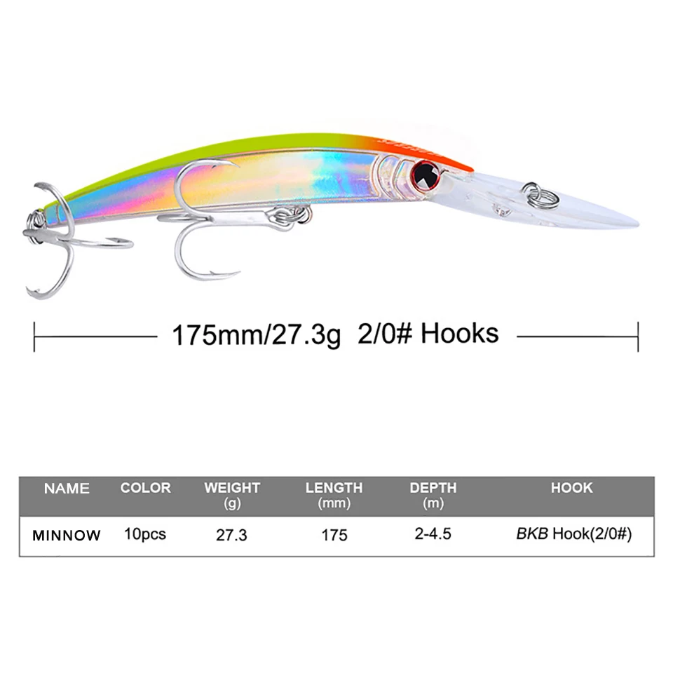 Искусственные приманки воблеры WALK FISH 170 мм 27 г плавающая приманка для рыбалки