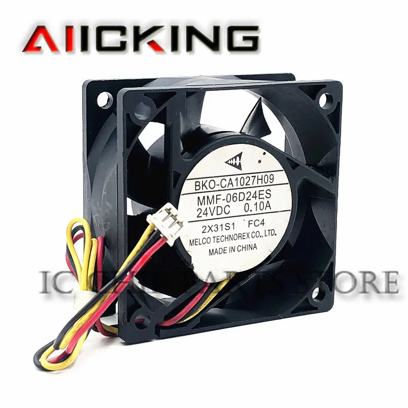 NIDEC 6CM CA1027H09 MMF-06D24ES FC4 FAN MMF-06D24ES-FC4 E500 inverter cooling fan Original brand new in stock