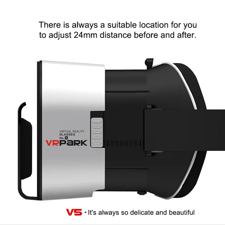 Взрывные VRPARK V5 очки маленькие и компактные расширяемые 3D виртуальной реальности