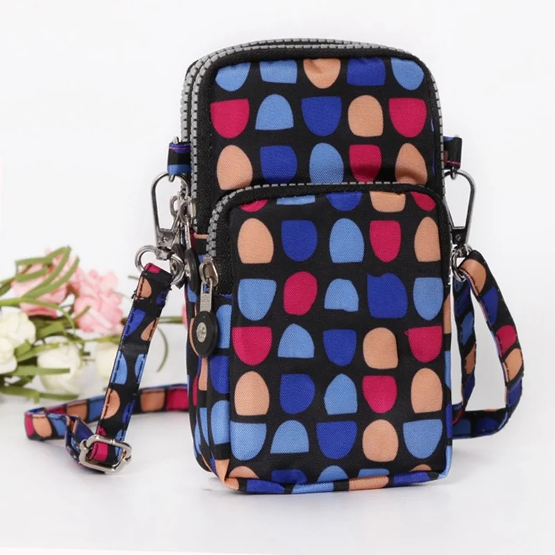 

New Arrival Cross-body Mobile Phone Shoulder Bag Pouch Case Belt Handbag Purse Wallet Newest 20 Colors