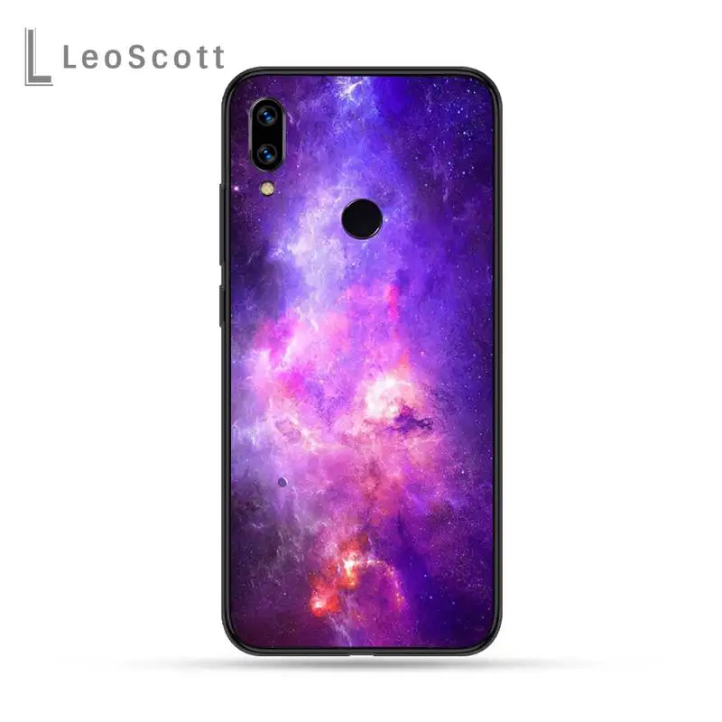 

Interstellar Purple Space Star Phone Cases For Xiaomi Redmi Note 4 4x 5 6 7 8 pro S2 PLUS 6A PRO