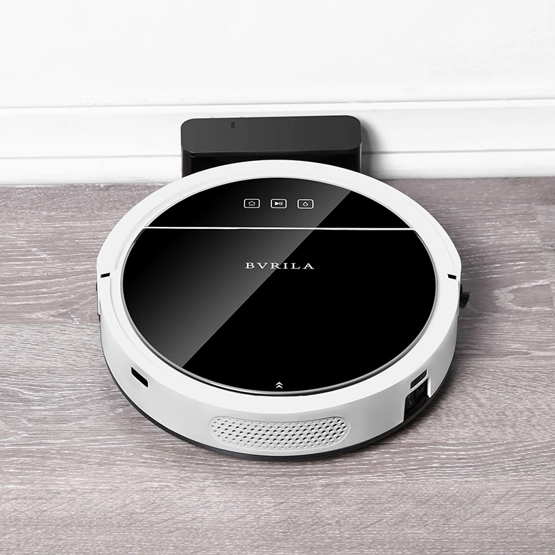 Умный пылесос робот приложение & пультом дистанционного управления и голос Wi Fi