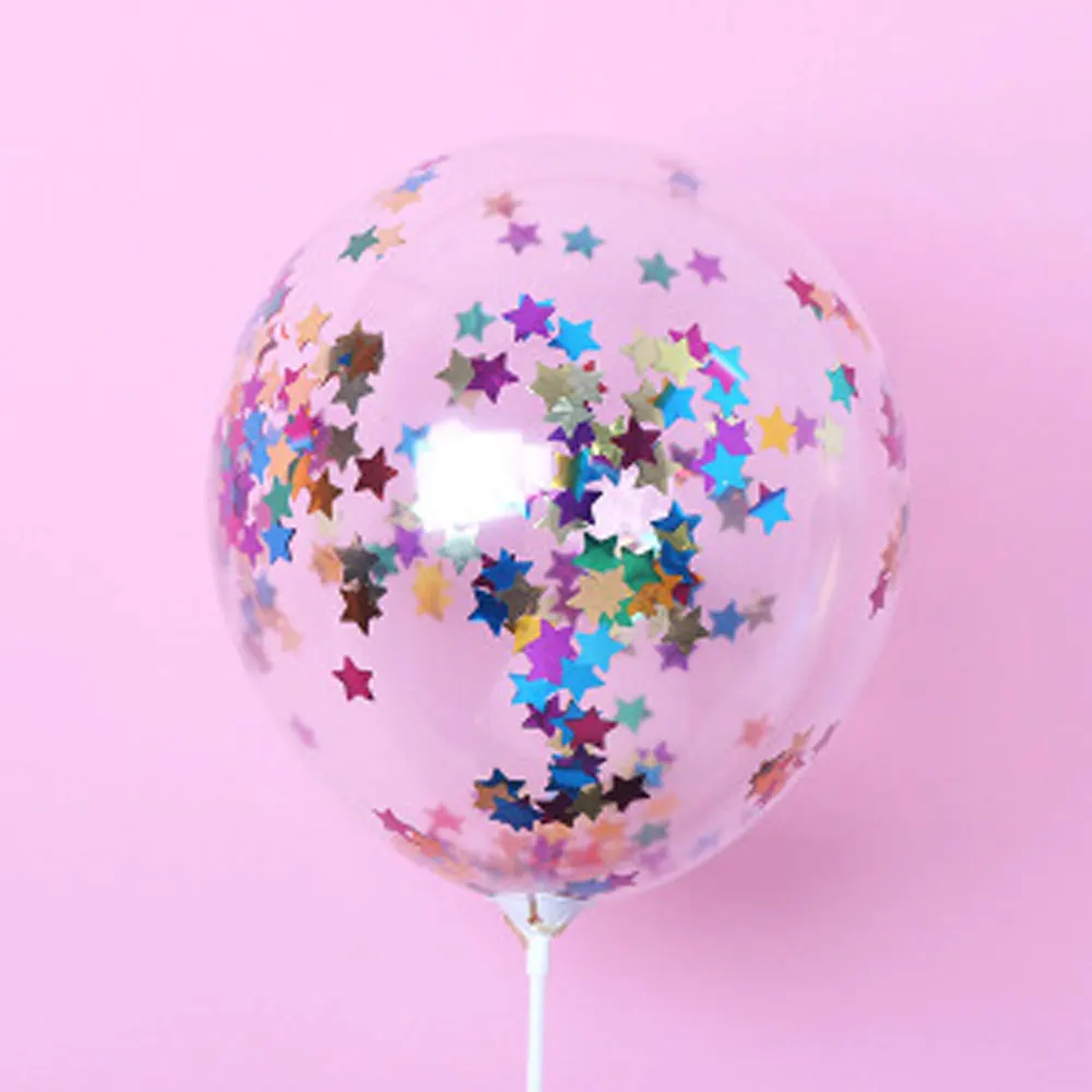 12 дюймов с рисунком пятиконечной танцевальная одежда блестками-звездочками