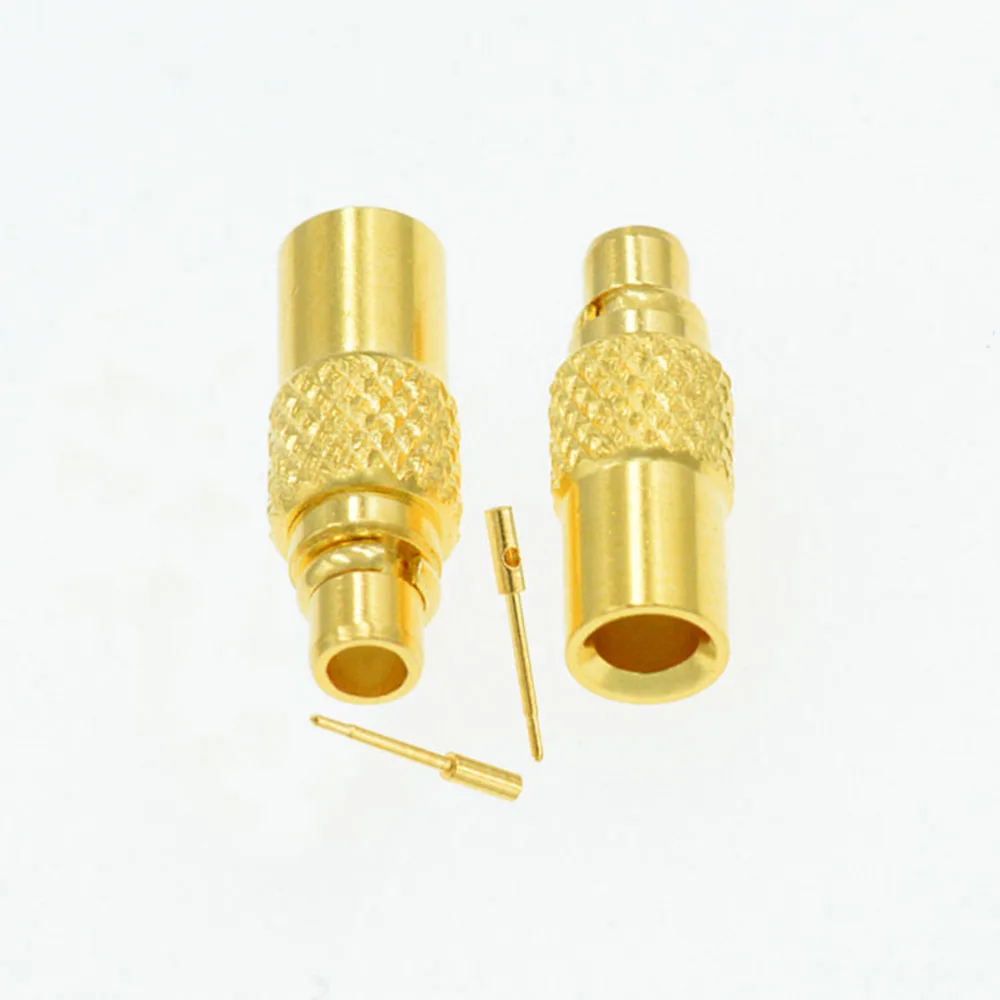 Полужесткий коннектор RG405 086 RF с прямым углом соединения папа MMCX 1 шт. |