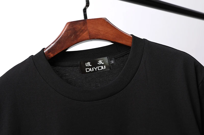 DUYOU Летняя мужская повседневная обувь высокого качества Футболка дышащая