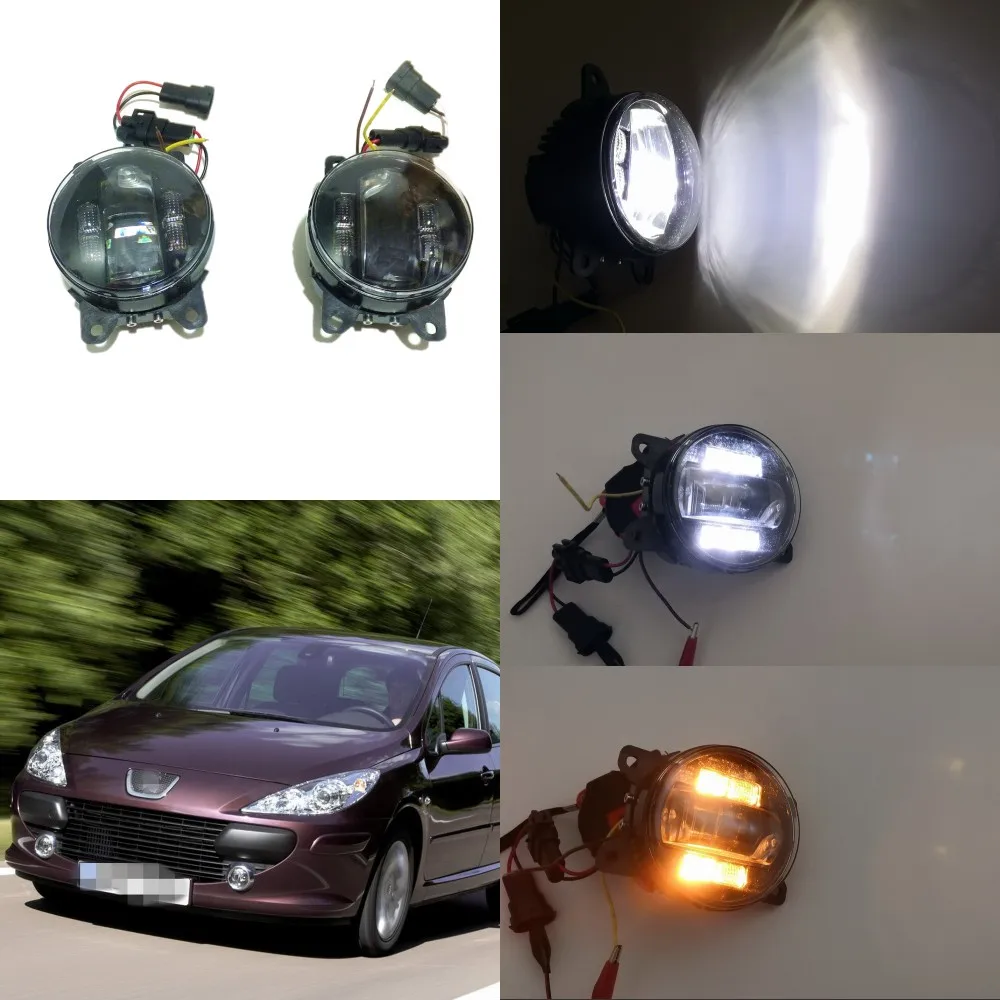 Лампа для противотуманных фар July King 6000k 307 лм Peugeot 2005 2012- противотуманные фары с