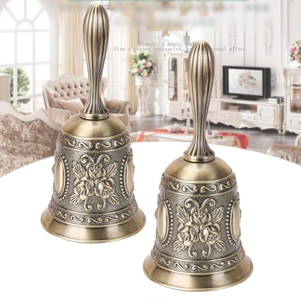 

1 * Hand Bell 11.5CM High And 5.5CM Wide Hand Hold Service Call Bell Desktop Bell Tea Dinner Bell Game Bell
